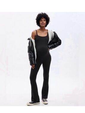 GAP Black Maternity Jumpsuit - Flare Leg